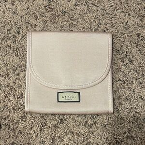 Gucci Pink and Floral Pouch